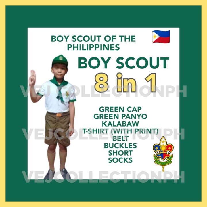 ( 8 In 1 )BOY SCOUT SET | BOY SCOUT UNIFORM | SCOUTING | SCOUTS | BSP ...