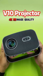 Lonaisci V10 1080P Native Projector｜12000 Lumens｜Android 13.0｜360° Rotation Stand｜Auto Keystone｜WiFi 6｜Portable Outdoor Movie Projector｜Gift HDMI Cable 4K投影仪