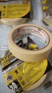 Lakban Isolasi Selasiban Kertas Nachi Tape 20 yard / 1" 24mm / 2" 48mm