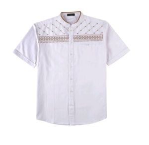 Baju Koko pria lengan pendek standar motif jasuke