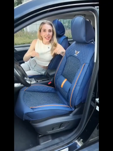 2026 New Toyota special car seat cover fully covering 5-seater car seat protection pad leather ice silk breathable car seat cushion suitable for Vios、Hilux、Corolla、Raize、Wigo、Yaris、Innova、Rav4、 Camry