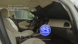 Car SunShade Super Heat Insulation Protection - Foldable Sunshade for Car Windshield (125x75 cm)