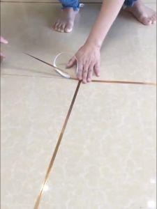 20M Self-Adhesive Tile Stickers Floor Edging Waterproof Seam Wall Stickers Gold Silver Tile Tape Wall Gap Ceiling Home Decoratio