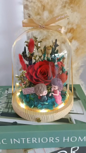 Birthday Gift | Couple Gift | Anniversary Gift for her | Preserved Flower Surprise Gift | TTEEN GIFT