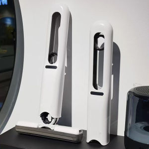 ไม้ถูพื้นมือถือขนาดเล็กพับได้ซักมือไม้ถูพื้นฟรีครัวเรือนฟองน้ำขัดทำความสะอาดครัวแบบมือถือพับเก็บได้ไม้ถูแบบดูดซับน้ำที่เก็บของพับได้ห้องครัวห้องน้ำบ้านติดรถ