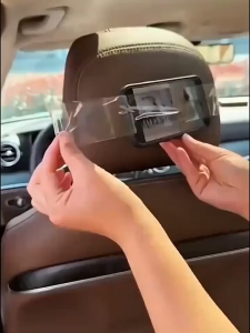 กล่องเก็บของด้านหลังเก้าอี้ในรถกล่องทิชชู่มัลติฟังก์ชั่นถ้วยน้ําในรถขวดที่วางโทรศัพท์กล่องเก็บของจัดระเบียบในรถ