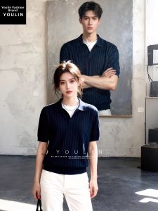 YOULIN | Classic Polo Shirt with Stripes T-Shirt