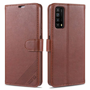 Huawei Enjoy 20SE Flip Cover Soft Shell Protective Case for Men And Women Full Protection Anti-Fall Leather Style Digital Accessories