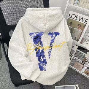 FLICBS | Plus Size Graphic Print Hoodie Cotton Jacket