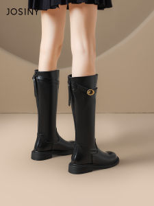 Josiny | Vintage Below-the-Knee Slimming Long Boots
