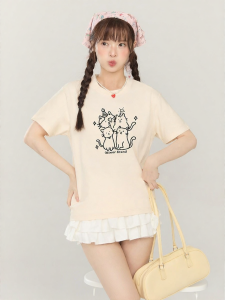 Gbiaior | Cooling Sweet and Casual T-shirt