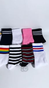 Kaos Kaki Anak Motif Polos Kids 7 - 12 Tahun Briffgold