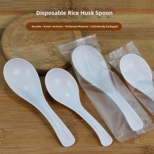 MENGMIAN | Individually Wrapped Food-Grade Commercial Disposable Spoon