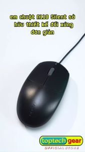 Chuột Máy Tính RAPOO N110 Silent Kết Nối Có Dây USB - Chính Hãng BH 2 Năm Lỗi Đổi Mới
