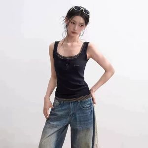 BAIDAIFEI | Concealing Side Fat Vest No Sleeve for Summer