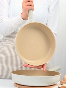 【New Arrival】JEETEE Ceramic Non Stick Frying/Deep Frying Pan Cooking Pan  All Stoves Suitable 24/28cm