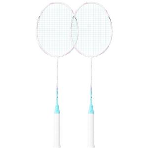 WAVAW | Durable Beginner Friendly Badminton Racket Carbon Fiber 4U