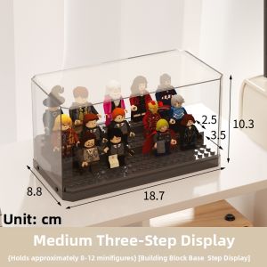 Transparent Dustproof Display Box For Lego Figures