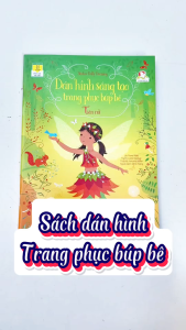 Sách Dán hình sáng tạo trang phục búp bê - Tiên nữ - Sticker Dolly Dressing - Đinh Tị