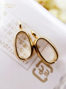 Thickened Clasps Hooks Jewelry Accessories Flat Open Ring Solid And Durable DIY Fashion Accessories Alloy Silver Gold Plated