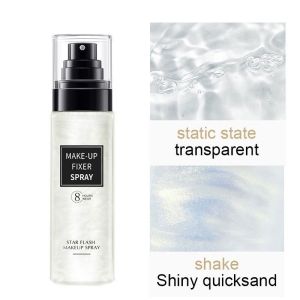 Long Lasting Make Up Setting Spray Moisturizing Oil Control Glitter Finishing Spray All Skin Types 100ml