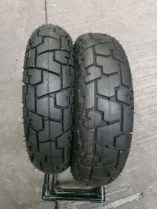 ยาง ksr 120/80-12 ปี21+ 130/80-12ปี24 (1คู่) V133 (DA) ยางใหม่ Vee Rubber (ไม่ต้องใช้ยางใน)