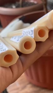 Pipa GG Asli Lokal Panjang 10cm Bahan Merah Bening Mulus Super