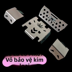 RLAARLO | Xe Điều Khiển Từ Xa Nâng Cấp Bảo Vệ Va Chạm Thùng Máy Hợp Kim Bánh Lốp Hợp Kim