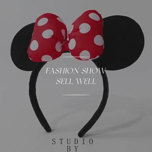Cartoon Mickey Design Hair Hoop for Photos Parent-child Interaction