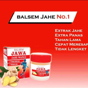 BALSEM Jawa Jahe Wangi 20 gr - Untuk keseleo pegal-pegal meriang