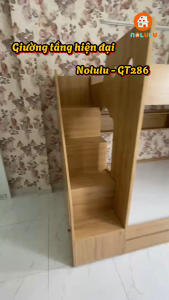 Giường Tầng Hiện Đại Nolulu - GT286 Đầy Đủ Kích Thước & Màu Sắc