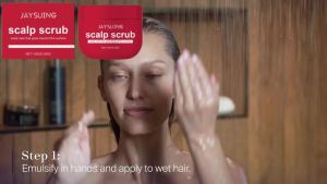 简素净 | JAYSUING Scalp Scrub Shampoo Refreshing Oil Control Dandruff Remove Clean Scalp Treatment Relieve Itching Exfoliating Hair Scrub
