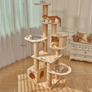 Osti Luxury Dual Space Capsule Pine Wood Cat Tree: A Comprehensive Guide