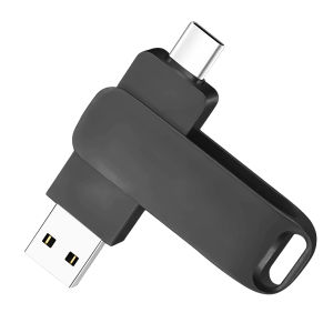 2IN1 Pendrive 128GB 64GB USB Flash Drive 2.0 Memory Disk 32GB 16GB Pen Drive 8G 4G Flash USB Portable Creative Type-C USB Memori
