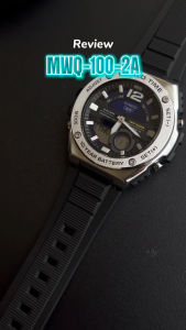 Casio Original MWQ-100-2A MWQ-100-2AVDF Jam Tangan Pria Analog Digital Standard Bergaransi