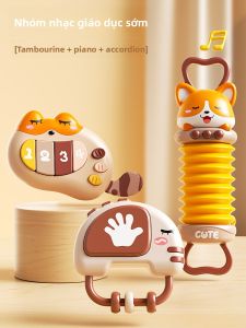Yimi | Đồ Chơi Nhạc Cụ Lắc Cho Bé 3-6 Tháng Tuổi Phát Triển Nhận Thức