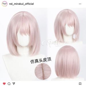 ND Home Jiha Sawman Chain Saw Man Character Style Cosplay Wig Realistic Scalp Top Anime Cartoon Prop Accessory