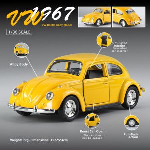 STWDC | Classic VW Beetle 1:36 Alloy Model Car