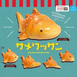 HULUXIONGDI | Shark Croissant Food Morphing Pendant