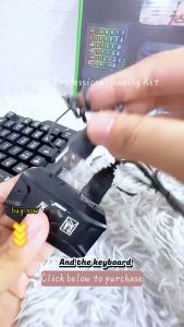 Papan Kekunci Permainan Sambungan Bluetooth Papan Kekunci Mekanikal Sesuai untuk Permainan Mudah Alih Pubg / Freefire