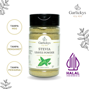 GARLICKYS Daun Stevia Bubuk Powder Cair Kering