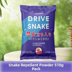 MONLEYTA | Long-Lasting Outdoor Yard Snake Repellent Powder Waterproof Rainproof Sulfur Insecticide Pest Control Household Garden Tool