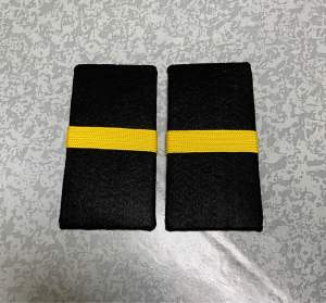 1Pair Shoulder Board for Security Guard/Officer “BLACK”