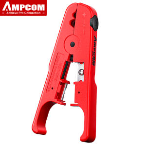 AMPCOM Wire Stripper: LAN Cable Stripping Device & Ethernet Cable Cutter
