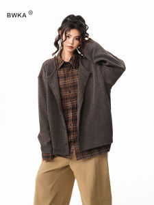 BWKA | Retro Style Mock Two-Piece Sweater