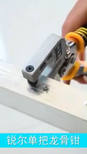 Metal Stud Crimper Pliers Aluminum Alloy Heavy-Duty For Fastening Metal Stud Crimper Plaster Drywall Tools Keel Pliers