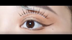5 Pairs Little Devil Performance Cosplay 3D Lash Extension Cross False Eyelashes Eye Makeup Tool Thick False Eyelashes