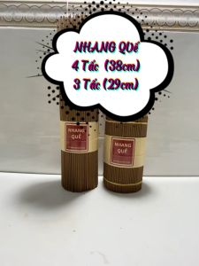 [1KG] Nhang Quế Cao Cấp ĐẠI CÁT Nhang Sạch Ít Khói Hương Thơm Tự Nhiên An Toàn Lành Tính