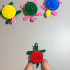 100 Pcs Colorful Fuzzy Wire Chenille Stems DIY Handicraft Material Twisting Stick Plush Tube for Creative Craft and Flower Bouquet