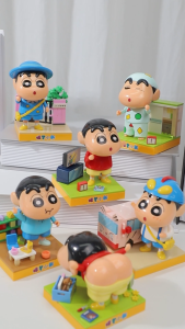 BALODY - 21272-1 Mô Hình Xếp Hình Crayon Shin-chan COS Siêu Nhân Cho Bé - 131 Chi Tiết - (KT 8.5x 8.5x11 cm)